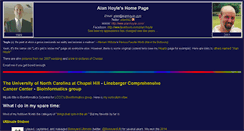 Desktop Screenshot of alanhoyle.com